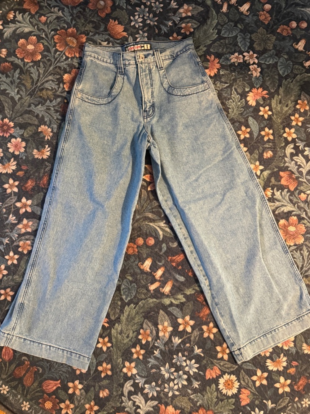 JNCO Light Blue Wide Leg Jeans